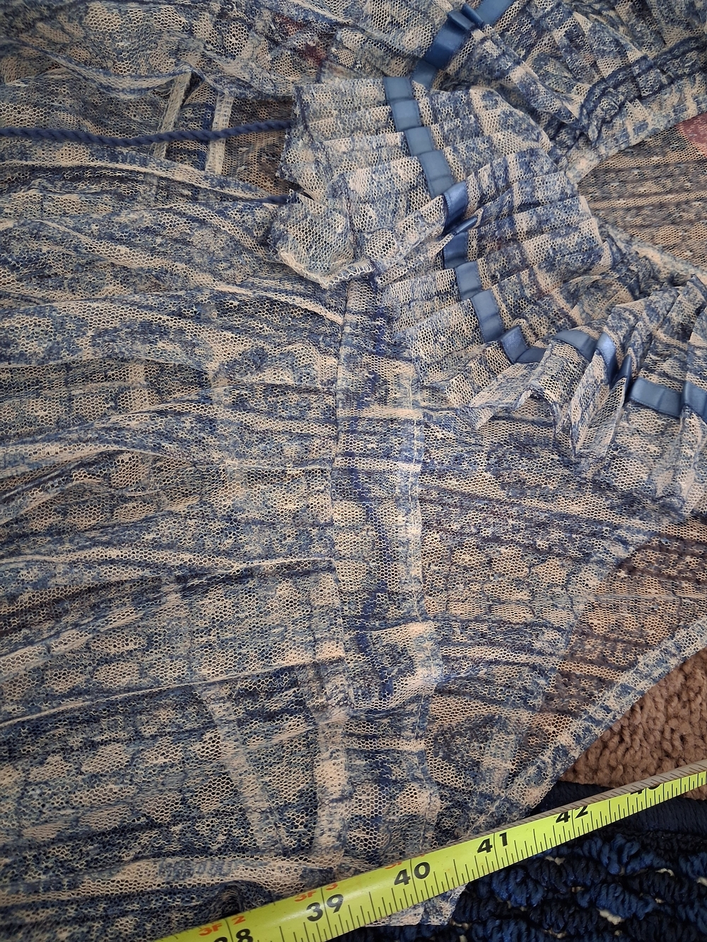 NEW Tag Free People Sheer In PaRIS Maxi Top Uk Edition - Picture 14 of 16